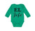 Long Sleeve Bodysuit Baby El Jefe Hispanic Latin Boy & Girl Clothes Cotton - Cute Rascals