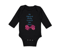 Long Sleeve Bodysuit Baby Oh My God Becky Look at Her Bow Funny Humor Cotton