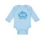 Long Sleeve Bodysuit Baby I Survived The Ice Age Boy & Girl Clothes Cotton