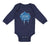 Long Sleeve Bodysuit Baby I Survived The Ice Age Boy & Girl Clothes Cotton