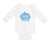 Long Sleeve Bodysuit Baby I Survived The Ice Age Boy & Girl Clothes Cotton