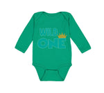 Wild 1 Year Old First Birthday Funny Humor Style E