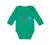 Long Sleeve Bodysuit Baby Peace Love Geology Teacher School Education Cotton