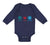 Long Sleeve Bodysuit Baby Peace Love Geology Teacher School Education Cotton