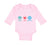 Long Sleeve Bodysuit Baby Peace Love Geology Teacher School Education Cotton