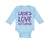 Long Sleeve Bodysuit Baby Ladies Love Outlaws Funny Humor Boy & Girl Clothes