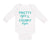 Long Sleeve Bodysuit Baby Pretty Eyes and Chunky Thighs Funny Boy & Girl Clothes