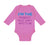 Long Sleeve Bodysuit Baby I'M The Youngest Rules Don'T Apply to Me Funny Humor