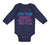 Long Sleeve Bodysuit Baby I'M The Youngest Rules Don'T Apply to Me Funny Humor