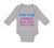 Long Sleeve Bodysuit Baby I'M The Youngest Rules Don'T Apply to Me Funny Humor