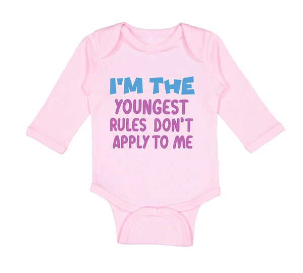 I'M The Youngest Rules Don'T Apply to Me Funny Humor