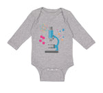 Long Sleeve Bodysuit Baby Science Geek Teacher School Education Cotton