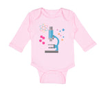 Long Sleeve Bodysuit Baby Science Geek Teacher School Education Cotton