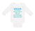 Long Sleeve Bodysuit Baby Dream like Martin Lead Harriet Fight Malcom Cotton - Cute Rascals