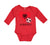 Long Sleeve Bodysuit Baby Albanian Soccer Albania Football Football Cotton - Cute Rascals