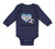 Long Sleeve Bodysuit Baby Argentinian Soccer Argentina Football Cotton - Cute Rascals