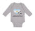 Long Sleeve Bodysuit Baby Argentinian Soccer Argentina Football Cotton - Cute Rascals