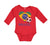 Long Sleeve Bodysuit Baby Brazilian Soccer Brazil Football Football Cotton - Cute Rascals