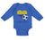 Long Sleeve Bodysuit Baby Colombian Soccer Colombia Football Boy & Girl Clothes - Cute Rascals