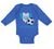 Long Sleeve Bodysuit Baby Guatemalan Soccer Guatemala Football Cotton - Cute Rascals