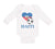 Long Sleeve Bodysuit Baby Haitian Soccer Haiti Football Football Cotton - Cute Rascals