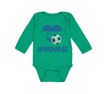 Long Sleeve Bodysuit Baby Honduran Soccer Honduras Football Football Cotton - Cute Rascals
