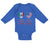Long Sleeve Bodysuit Baby 50% Mexican 50% American = 100% Cute Cotton - Cute Rascals