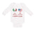 Long Sleeve Bodysuit Baby 50% Mexican 50% American = 100% Cute Cotton - Cute Rascals