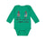 Long Sleeve Bodysuit Baby 50% British 50% American = 100% Cute Cotton - Cute Rascals