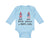 Long Sleeve Bodysuit Baby 50% British 50% American = 100% Cute Cotton - Cute Rascals
