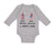 Long Sleeve Bodysuit Baby 50% British 50% American = 100% Cute Cotton - Cute Rascals