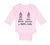 Long Sleeve Bodysuit Baby 50% British 50% American = 100% Cute Cotton - Cute Rascals