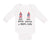 Long Sleeve Bodysuit Baby 50% British 50% American = 100% Cute Cotton - Cute Rascals