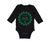 Long Sleeve Bodysuit Baby I'M So Irish I Poop Shamrocks Boy & Girl Clothes