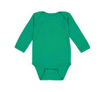 Long Sleeve Bodysuit Baby I'M So Irish I Poop Shamrocks Boy & Girl Clothes