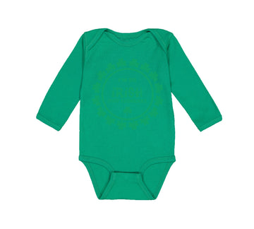 Long Sleeve Bodysuit Baby I'M So Irish I Poop Shamrocks Boy & Girl Clothes