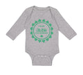 Long Sleeve Bodysuit Baby I'M So Irish I Poop Shamrocks Boy & Girl Clothes