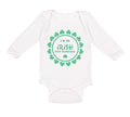 Long Sleeve Bodysuit Baby I'M So Irish I Poop Shamrocks Boy & Girl Clothes
