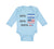 Long Sleeve Bodysuit Baby 50% Nicaraguan + 50% Usa = 100% Me Boy & Girl Clothes - Cute Rascals