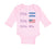 Long Sleeve Bodysuit Baby 50% Honduran + 50% Usa = 100% Me Boy & Girl Clothes - Cute Rascals