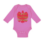 Long Sleeve Bodysuit Baby You Bet Your Dupa I'M Polish Boy & Girl Clothes Cotton