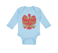 Long Sleeve Bodysuit Baby You Bet Your Dupa I'M Polish Boy & Girl Clothes Cotton