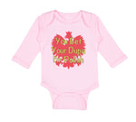 Long Sleeve Bodysuit Baby You Bet Your Dupa I'M Polish Boy & Girl Clothes Cotton