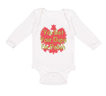 Long Sleeve Bodysuit Baby You Bet Your Dupa I'M Polish Boy & Girl Clothes Cotton