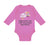 Long Sleeve Bodysuit Baby Made in The Usa with Venezuelan Ingredients Cotton