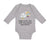 Long Sleeve Bodysuit Baby Made in The Usa with Venezuelan Ingredients Cotton