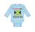 Long Sleeve Bodysuit Baby I Love My Jamaican Dad Style B Boy & Girl Clothes