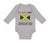 Long Sleeve Bodysuit Baby I Love My Jamaican Dad Style B Boy & Girl Clothes