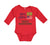 Long Sleeve Bodysuit Baby 50% Brazilian + 50% American = 100% Awesome Cotton - Cute Rascals