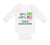 Long Sleeve Bodysuit Baby 50% Brazilian + 50% American = 100% Awesome Cotton - Cute Rascals